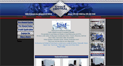 Desktop Screenshot of cyclecentralinc.com